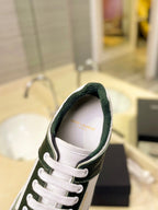 SL SL/61 SNEAKERS WHITE-BLACK LACES CALFSKIN