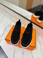 HM Increase Sneaker Black Suede 983039