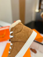 HM Daydream Sneaker Brown With Wool Lining Suede 983065