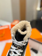 HM Daydream Sneaker Black With Wool Lining Cowhide 983077