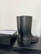 CC High Boots Black Natural Rubber 949646