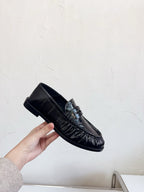 YSL Le Loafer Supple Black Smooth Leather