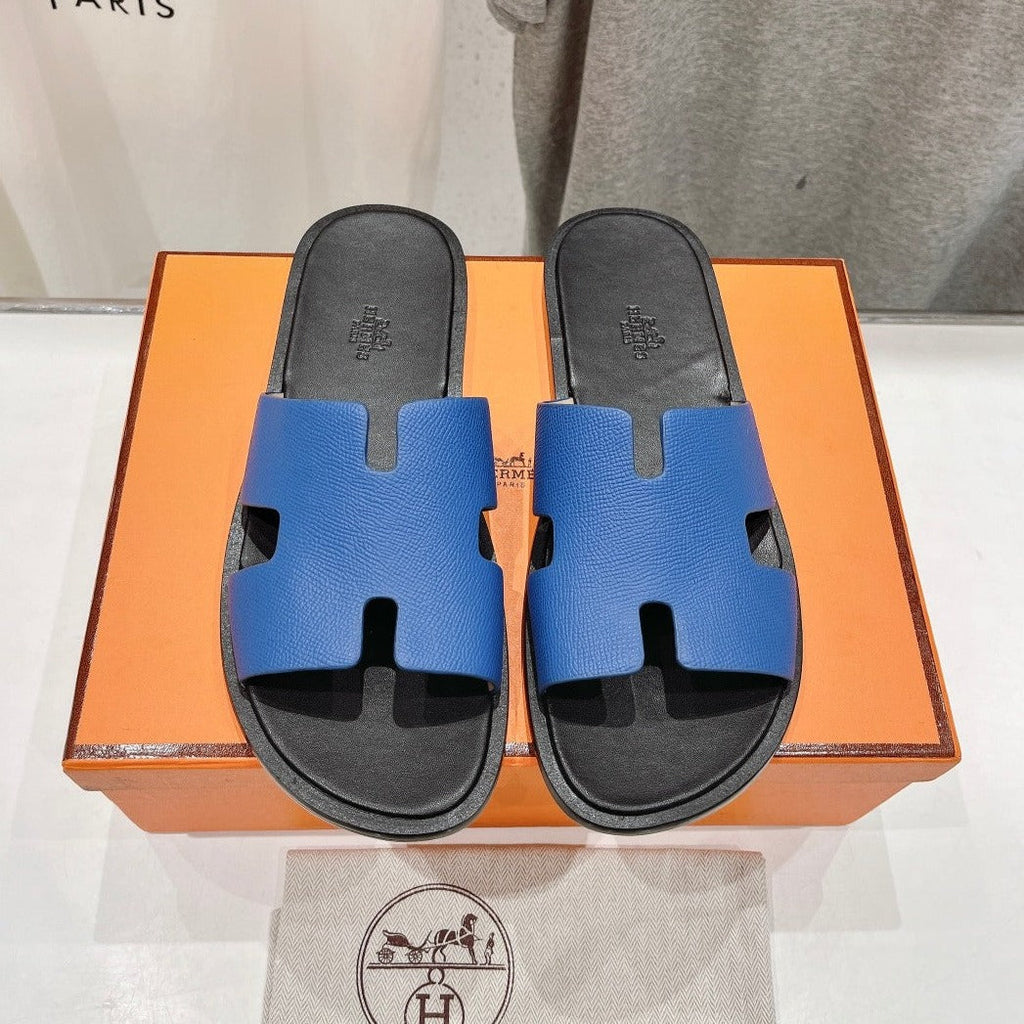 IZMIR SANDAL BLACK MIX LAPIS LAMBSKIN