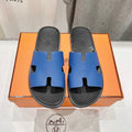IZMIR SANDAL BLACK MIX LAPIS LAMBSKIN