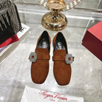 Viv 25 Loafer Dark Brown Cowhide Lambskin 317470
