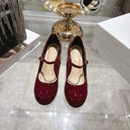 CD 26 Lolita High-Heeled 40 Red Patent Leather 592217