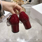 CD 26 Lolita High-Heeled 40 Red Patent Leather 592217
