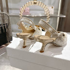 CD 26 Slingback 45mm Ivory Tweed 592236