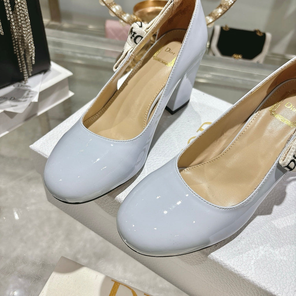 CD 26 Lolita High-Heeled 85 Baby Blue Patent Leather 679732