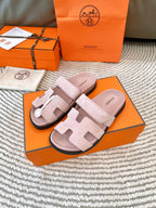 HM Chypre Sandal Light Pink Suede 963546
