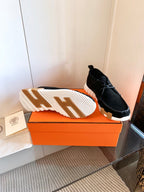 HM Increase Sneaker In Black Suede 993283