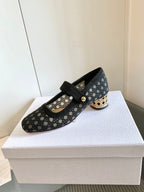 CD Icon Pump 35mm In Black Suede 993226