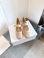 CD Icon Pump 35mm In Beige Suede 993227