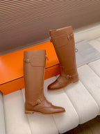 HM Riding Boots Caramel Cowhide 464357