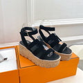 Havane 30 Sandal Black Suede