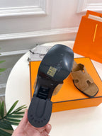 HELIA 60 SANDAL BROWN SUEDE