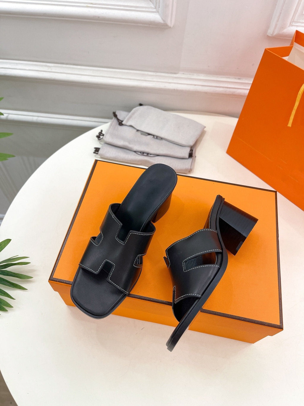 HELIA 60 SANDAL BLACK