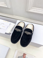 CD Boy Mule Black Suede