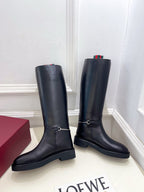 Gucci 25???? hight boots black calfskin 435372