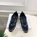 CD SS26 B30 Sneakers Black Cowhide Mesh 631928
