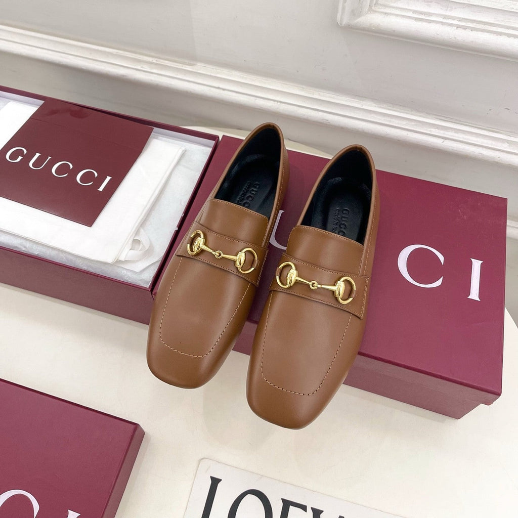 GG 26s Loafer With Horsebit Brown Leather 640284