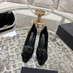 CC 26s High Heels Pump 85 Black Patent Leather 627005