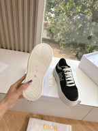 CD 26s Sneaker 45 Black Canvas Cowhide 648333