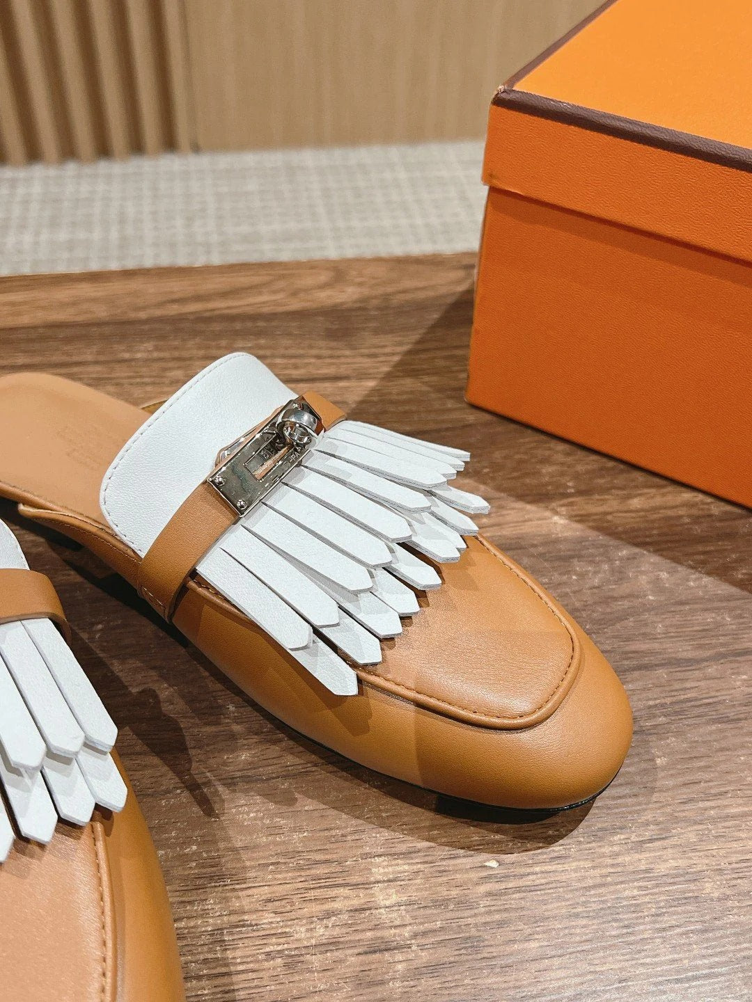 0Z Mule Fringed Bronze