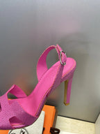 HM 26ss High Heel Sandals 105 Purple Cowhide 607112