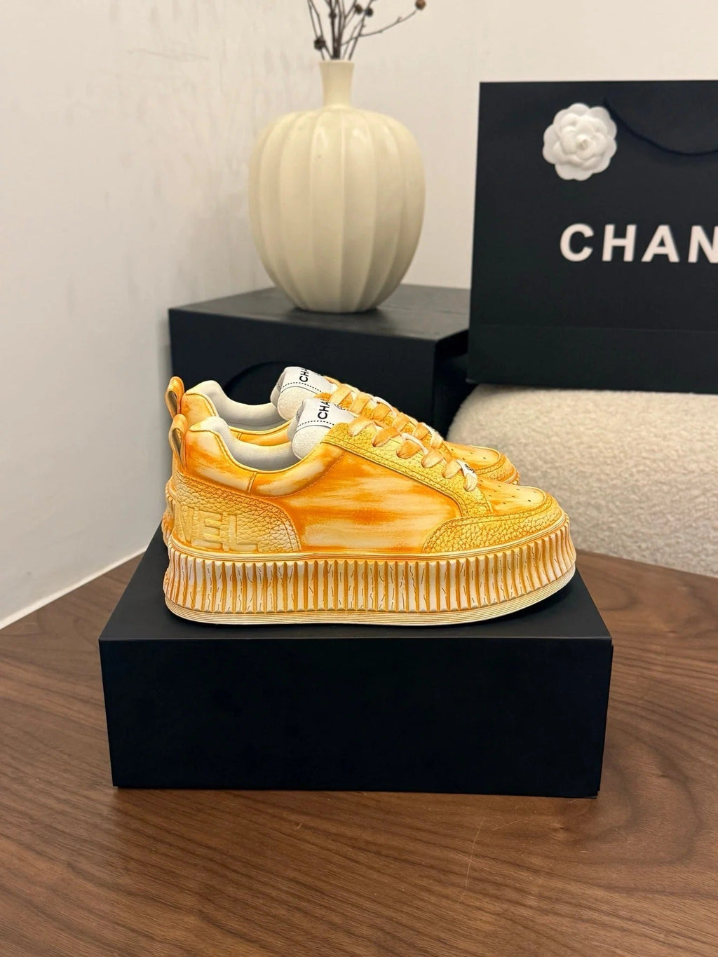 CC 26s Casual Sneaker Sunny Orange Leather 183617