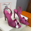 HM 26ss High Heel Sandals 105 Purple Cowhide 607112