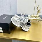 CC 2026 Casual Sneakers Ivory Black Suede 668049