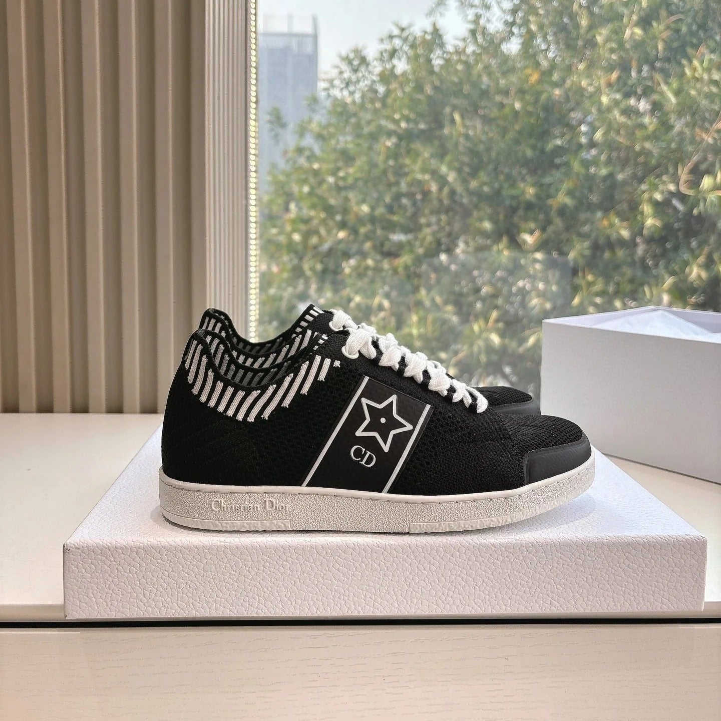CD 26s Sneaker Black Cowhide 648335