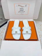 HM 26ss Oran Sandals White Cowhide 625040