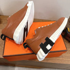 HM 26ss Sneakers Camel Brown Leather 638574