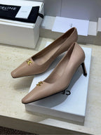 CL 26 High-Heeled Sandals Triomphe Logo 65mm Leather 762639