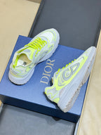 CD 26 B30 Sneaker Neon Green Silver Gray Mesh TPU 621820