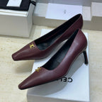CL 26 High-Heeled Sandals Triomphe Logo 65mm Leather 762639