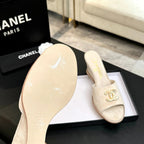 CC 2026 Wedge Sandals 65 Light Beige Suede 667773