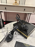 CL 2026 Rosalie Alta 150mm Sandal Black Leather 272350