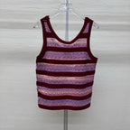 Chanel 2026 Crew Neck Vest Wool Acrylic 356917