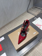 CL 26SS High Heel Pump 100 Red Patent Leather 613871