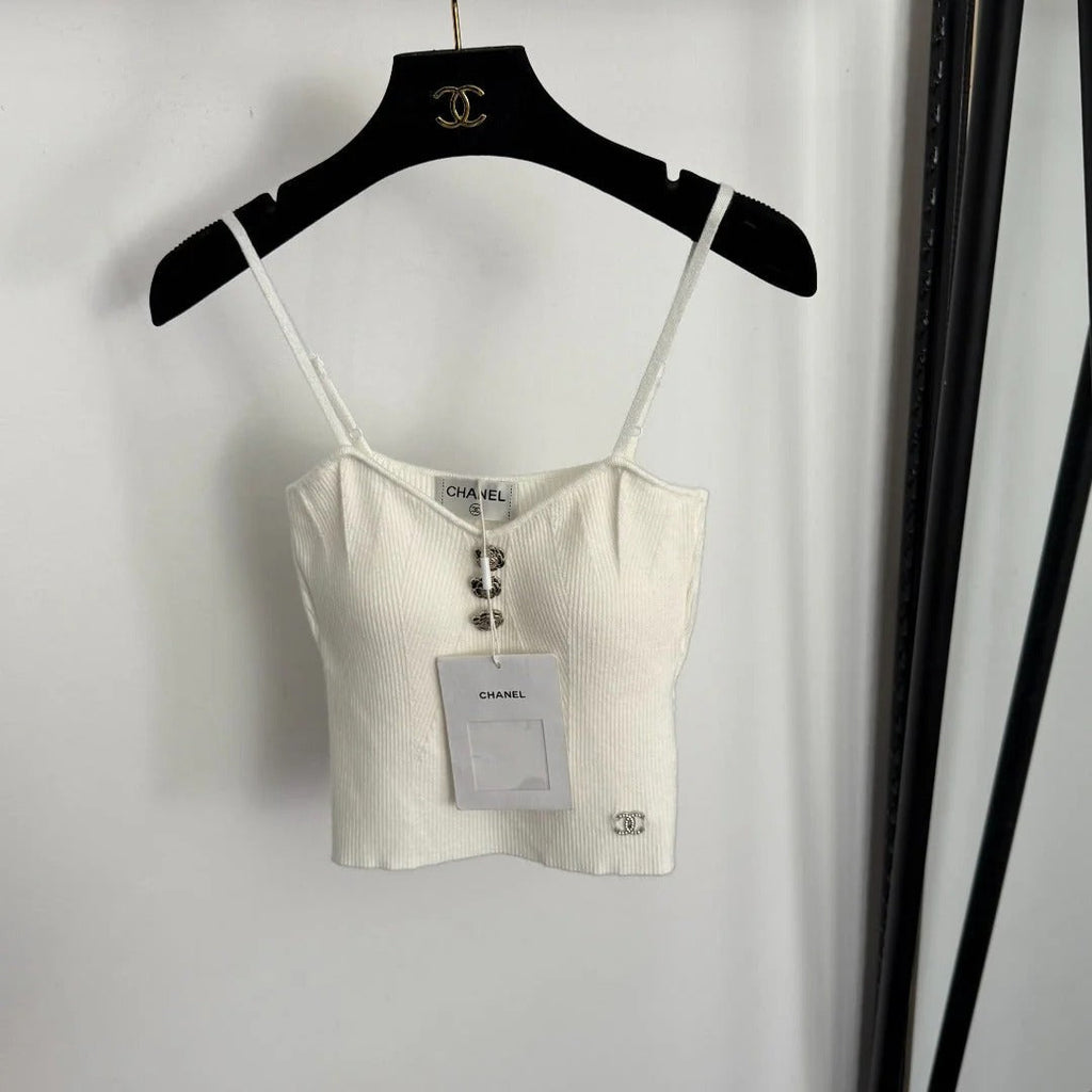 CHANEL 25S SPAGHETTI STRAP TOP 559