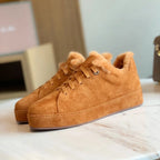 LP WINTER NUAGES SNEAKERS CARAMEL LAMBSKIN FUR