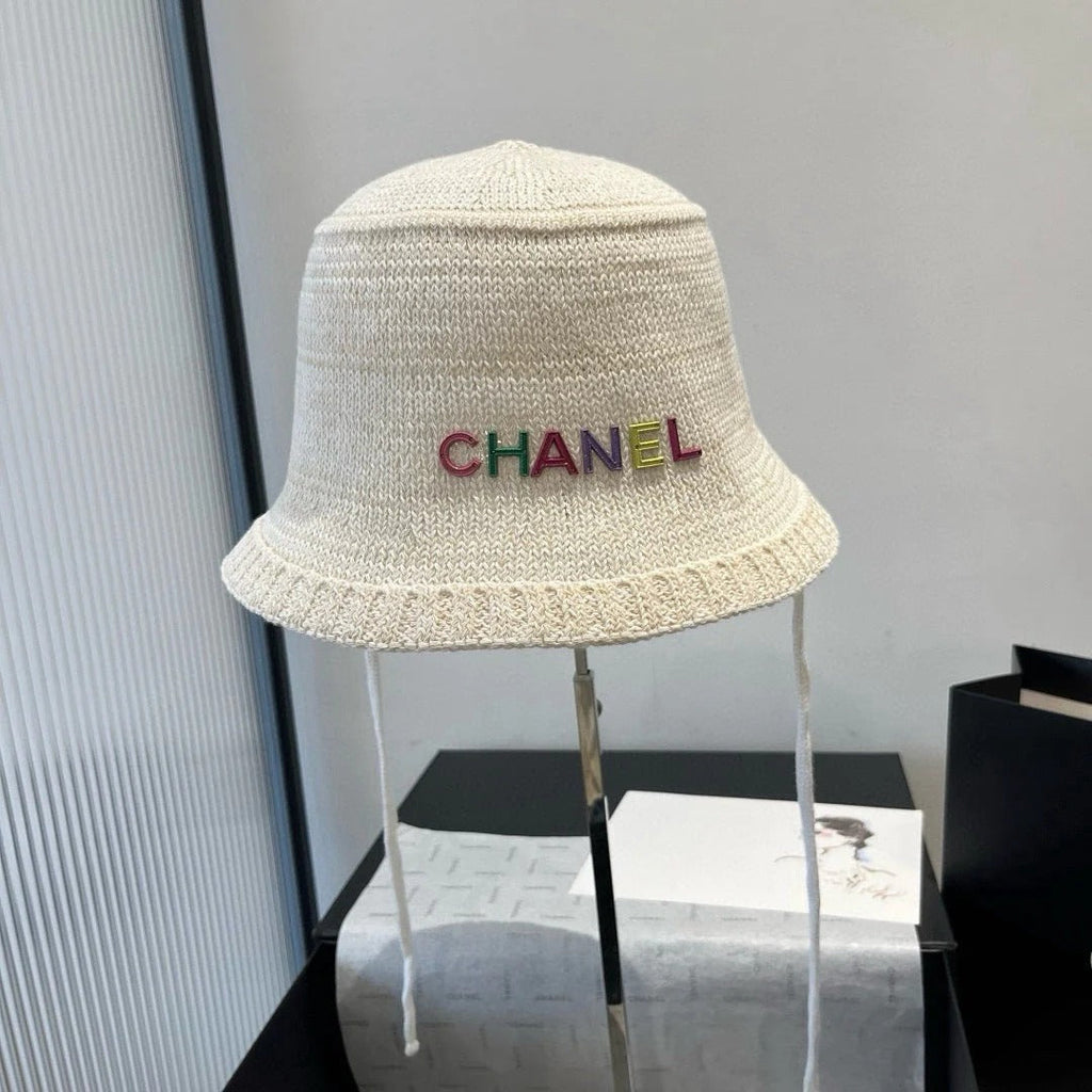 WOVEN BUCKET HAT WHITE 674001