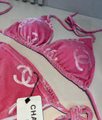 CC BIKINI SWIMSUIT SET IN PINK 624523