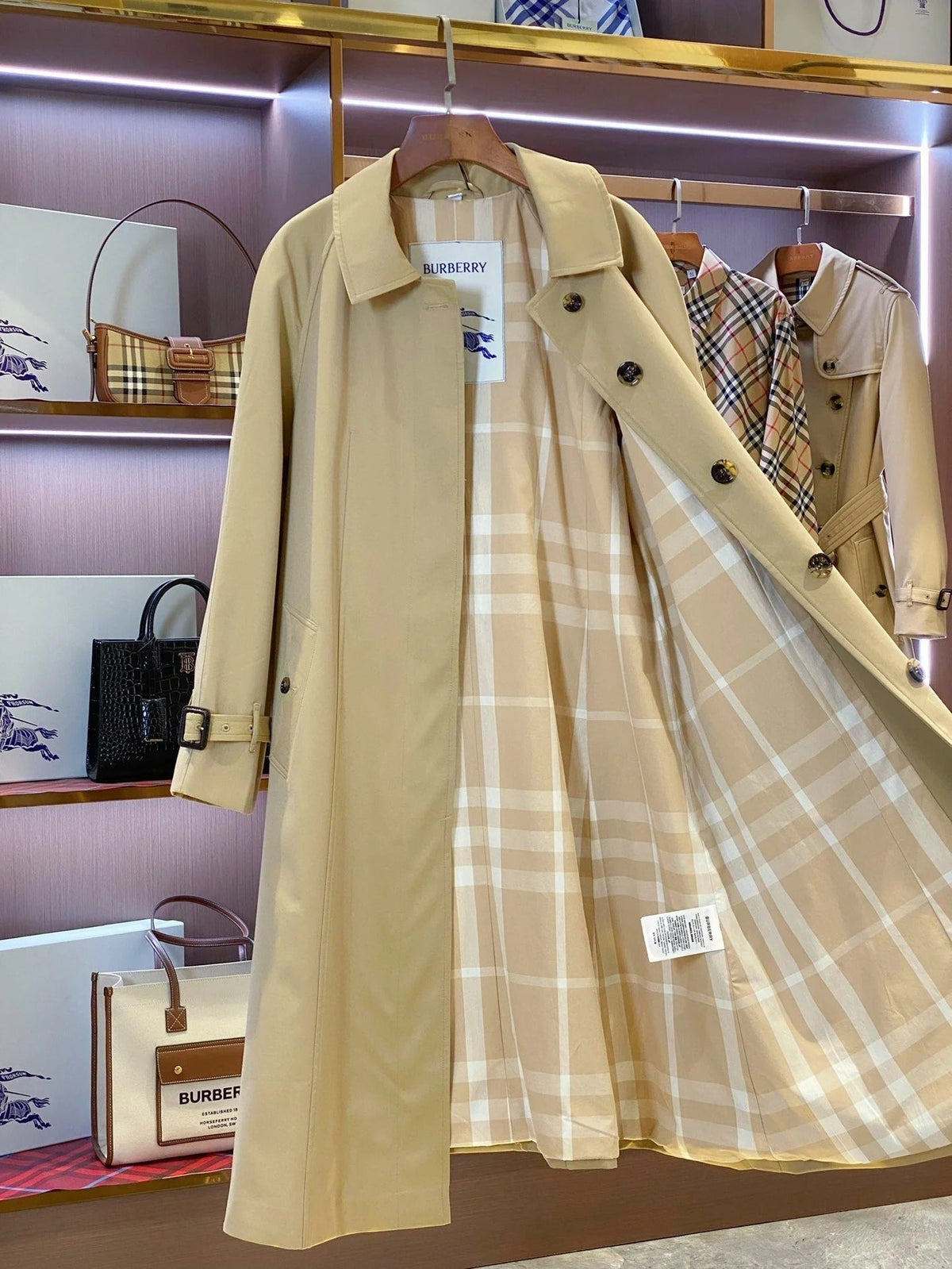 BURBERRY 25S LONG COAT 156