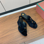 HIGH HEELS 85 MM IN BLACK SUEDE
