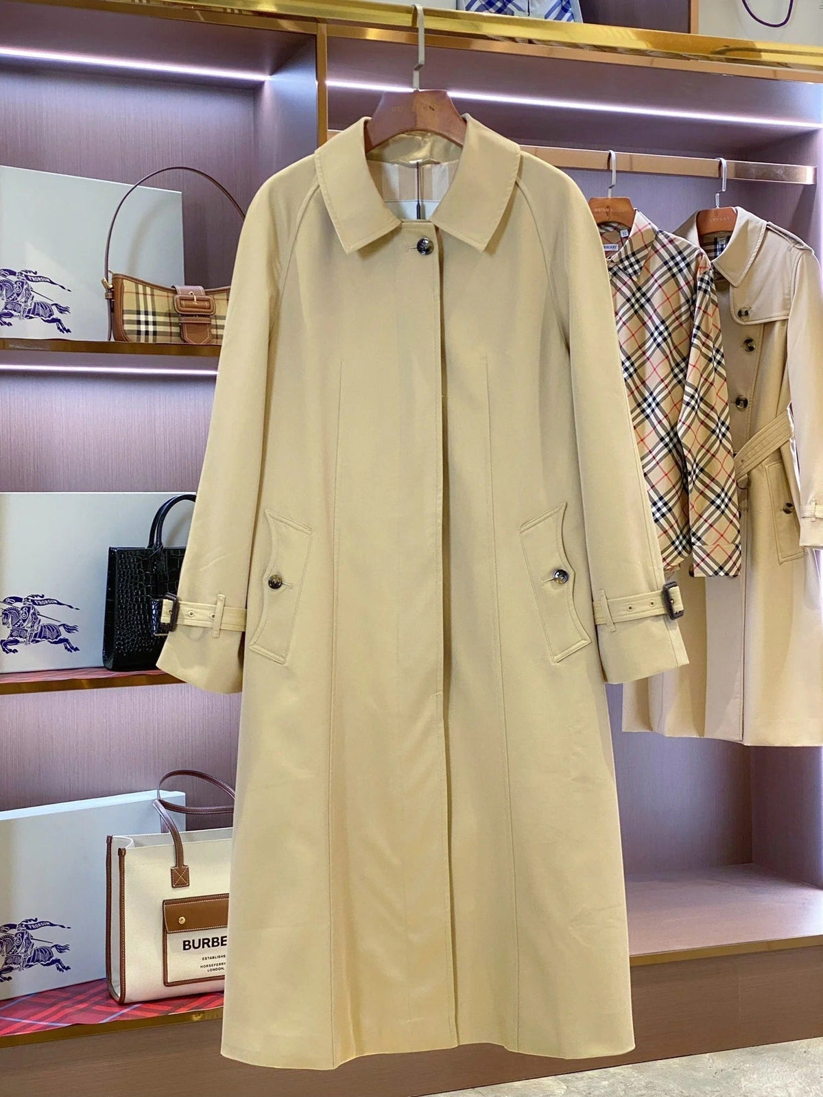 BURBERRY 25S LONG COAT 156