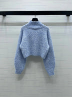 CC 26 Cropped Zip Sweater Wool 793820